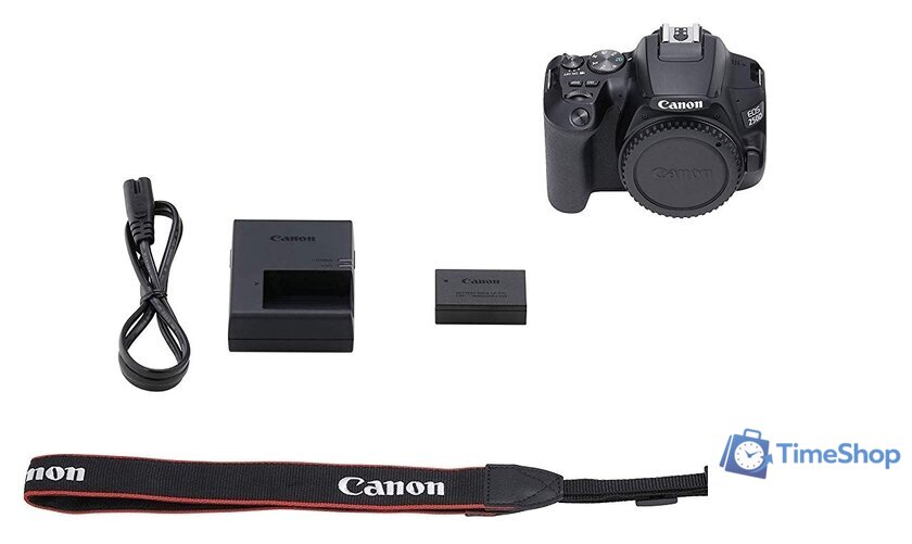 Зеркальный фотоаппарат Canon EOS 250D Body (черный) - Изображение №8 — Интернет-магазин Time-Shop