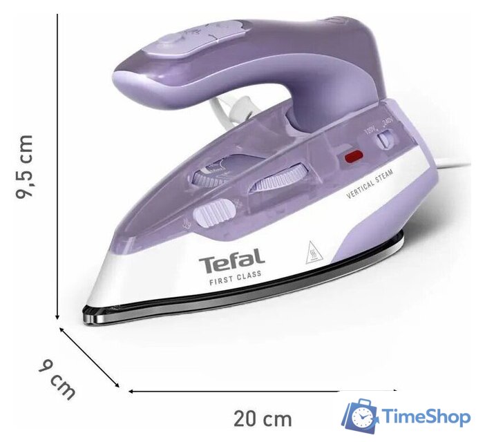 Утюг Tefal First Class DB1612E0 - Изображение №4 — Интернет-магазин Time-Shop