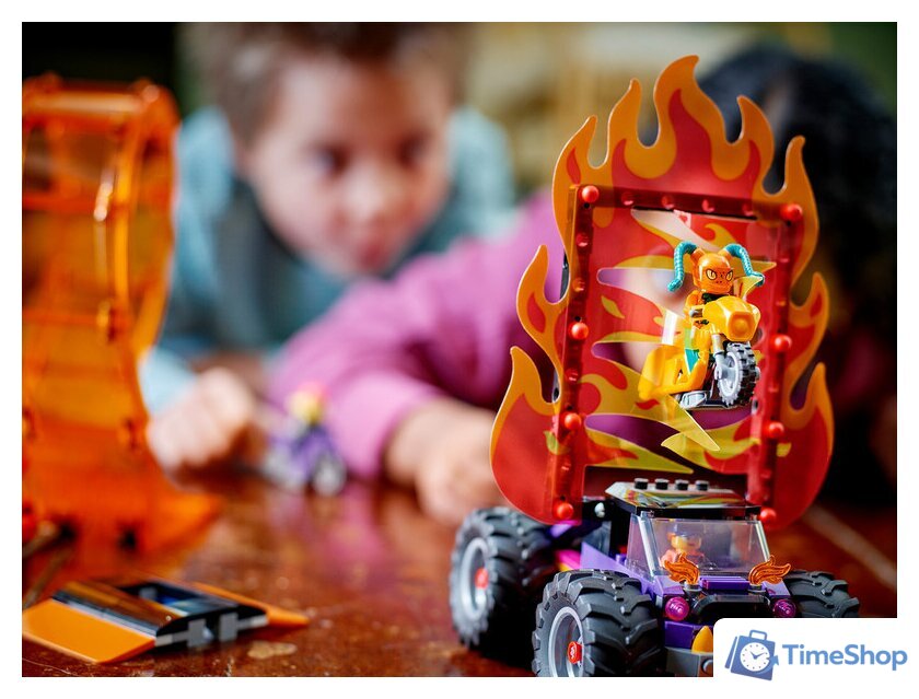 Конструктор LEGO City 60339 Трюковая арена Двойная петля - Изображение №13 — Интернет-магазин Time-Shop