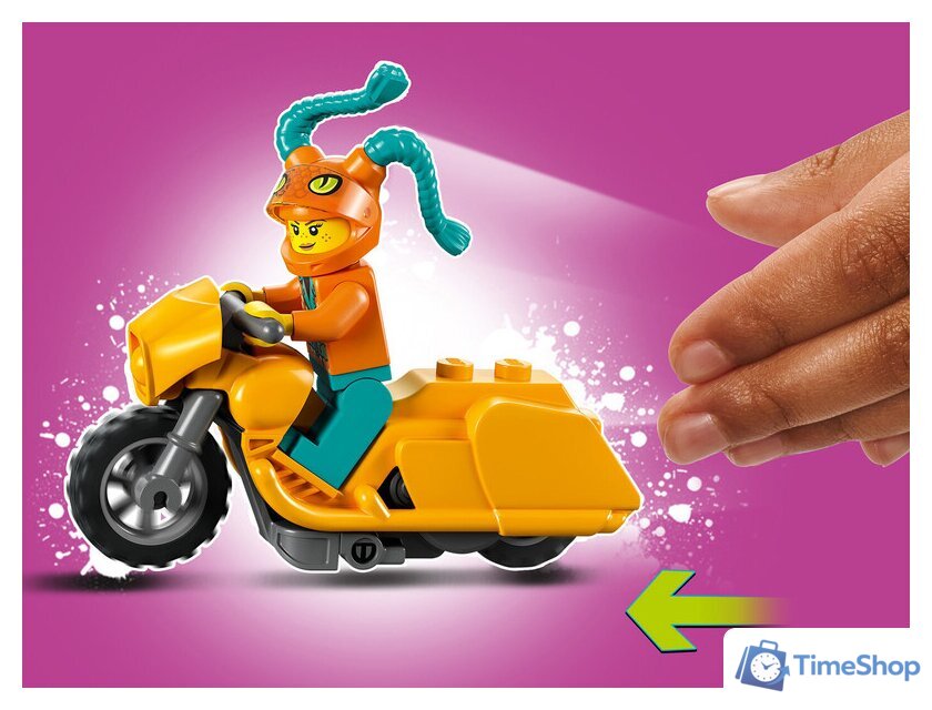 Конструктор LEGO City 60339 Трюковая арена Двойная петля - Изображение №9 — Интернет-магазин Time-Shop