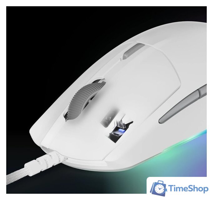 Игровая мышь SteelSeries Rival 3 Gen 2 (белый) - Изображение №8 — Интернет-магазин Time-Shop