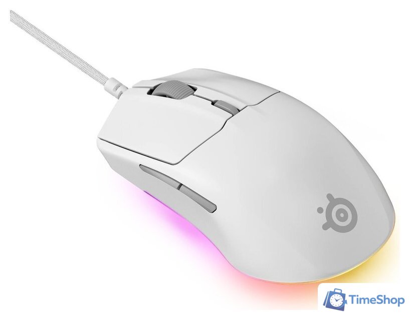 Игровая мышь SteelSeries Rival 3 Gen 2 (белый) - Изображение №4 — Интернет-магазин Time-Shop