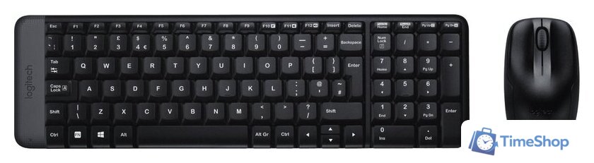 Офисный набор Logitech Wireless Combo MK220 920-003161 - Изображение №3 — Интернет-магазин Time-Shop
