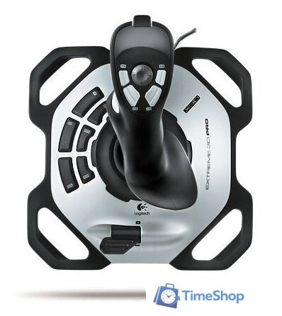 Оборудование для авиасимов Logitech Extreme 3D Pro - Изображение №4 — Интернет-магазин Time-Shop
