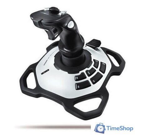 Оборудование для авиасимов Logitech Extreme 3D Pro - Изображение №3 — Интернет-магазин Time-Shop