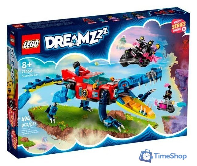 Конструктор LEGO DreamZzz 71458 Автомобиль-крокодил - Изображение №1 — Интернет-магазин Time-Shop