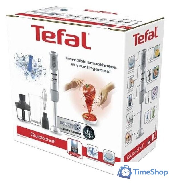 Погружной блендер Tefal Quickchef Quartzite HB65K Ice Crush - Изображение №7 — Интернет-магазин Time-Shop