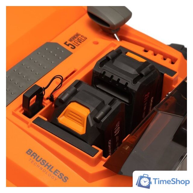 Скарификатор-аэратор Daewoo Power DSC 3842Li Set (с 2-мя АКБ) - Изображение №7 — Интернет-магазин Time-Shop