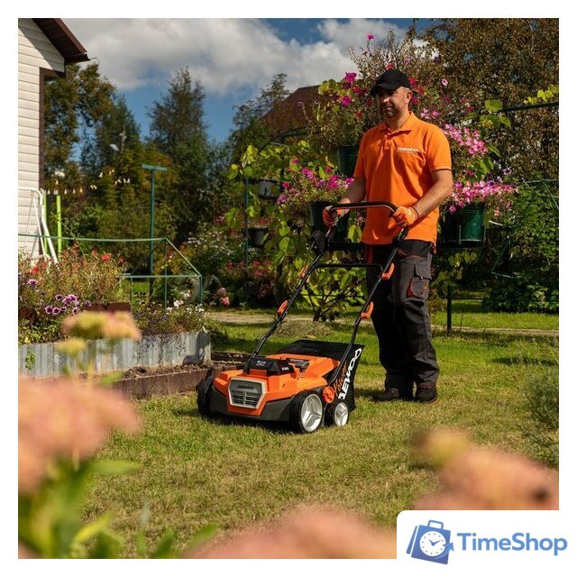 Скарификатор-аэратор Daewoo Power DSC 3842Li Set (с 2-мя АКБ) - Изображение №14 — Интернет-магазин Time-Shop