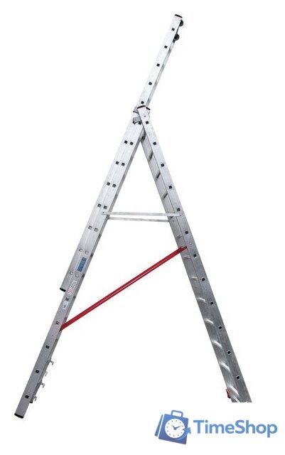 Лестница-стремянка Новая высота NV 523 трёхсекционная индустриальная 3x13 ступеней - Изображение №4 — Интернет-магазин Time-Shop