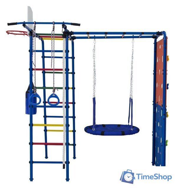 Детский спортивный комплекс Формула здоровья Street 2 (салатовый/радуга) - Изображение №3 — Интернет-магазин Time-Shop