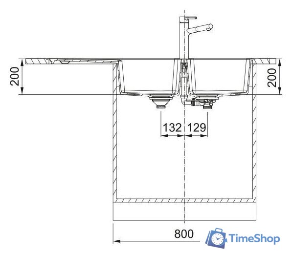 Кухонная мойка Franke Centro CNG 621-116 114.0716.328 (серый сланец) - Изображение №4 — Интернет-магазин Time-Shop