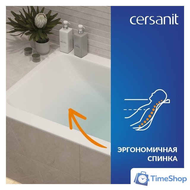 Ванна Cersanit Crea 170x70 64870 - Изображение №11 — Интернет-магазин Time-Shop