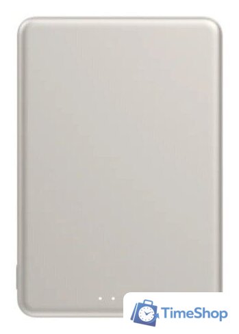 Внешний аккумулятор Xiaomi Super Slim Magnetic Power Bank 5000mAh WPB0507S (золотистый, международная версия) - Изображение №4 — Интернет-магазин Time-Shop