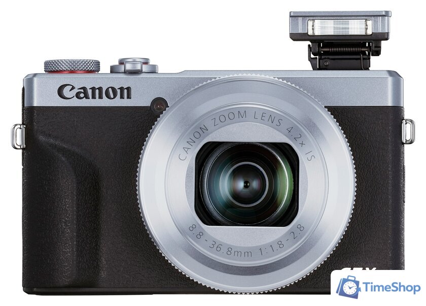 Фотоаппарат Canon PowerShot G7 X Mark III (серебристый) - Изображение №2 — Интернет-магазин Time-Shop