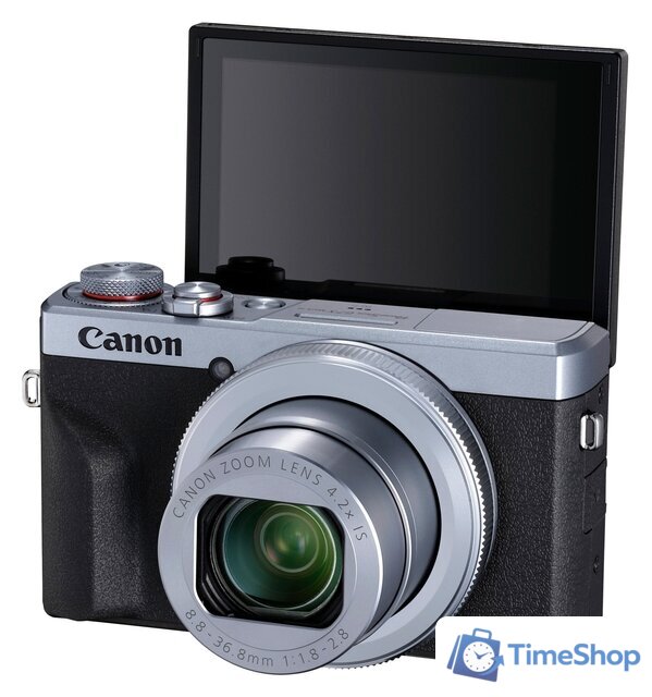 Фотоаппарат Canon PowerShot G7 X Mark III (серебристый) - Изображение №6 — Интернет-магазин Time-Shop