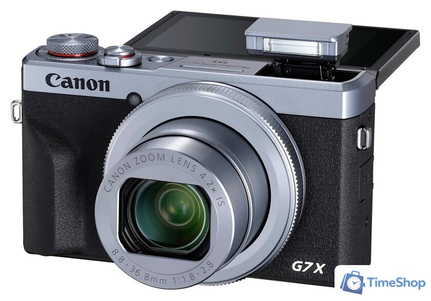 Фотоаппарат Canon PowerShot G7 X Mark III (серебристый) - Изображение №3 — Интернет-магазин Time-Shop