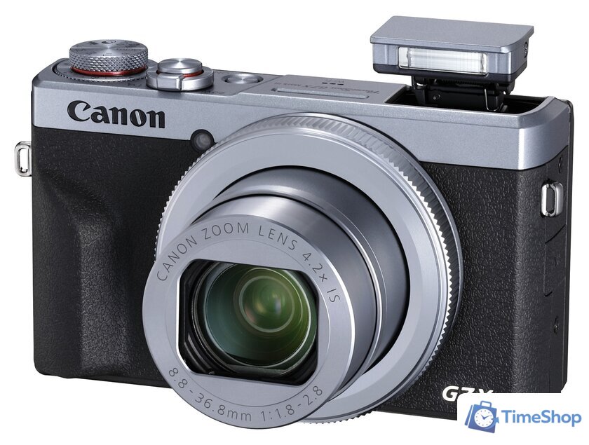Фотоаппарат Canon PowerShot G7 X Mark III (серебристый) - Изображение №4 — Интернет-магазин Time-Shop
