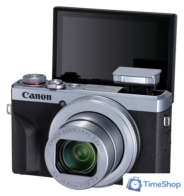 Фотоаппарат Canon PowerShot G7 X Mark III (серебристый) - Изображение №5 — Интернет-магазин Time-Shop