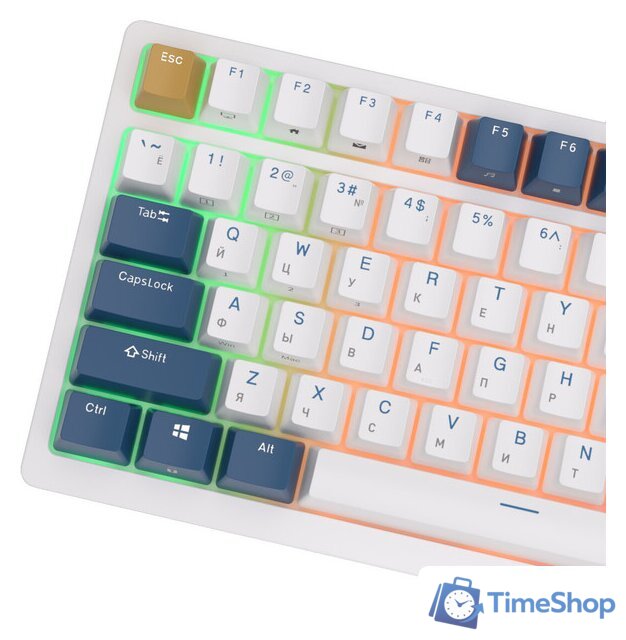 Клавиатура Royal Kludge RK98 RGB Klein Blue (RK Brown) - Изображение №7 — Интернет-магазин Time-Shop