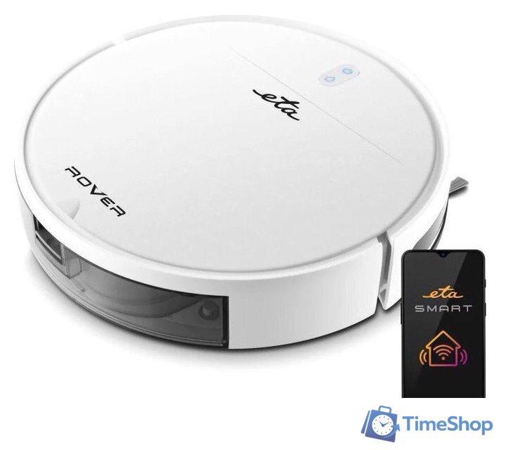 Робот-пылесос ETA Rover 1248 90000 (белый) - Изображение №1 — Интернет-магазин Time-Shop