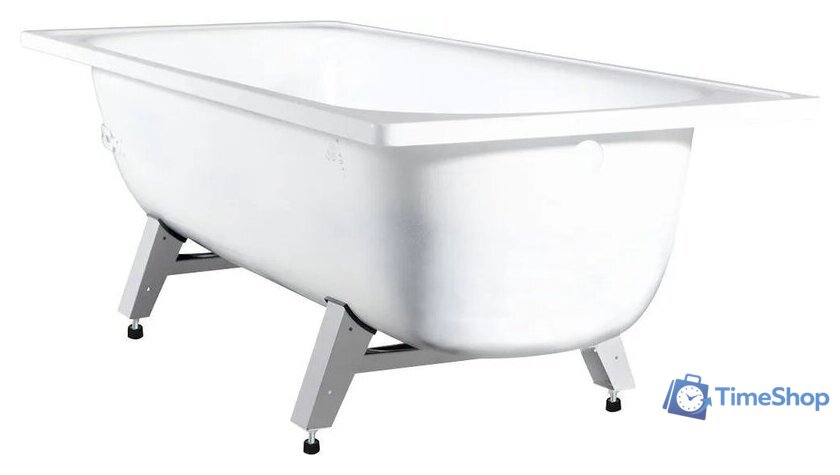 Ванна Виз Antika A-20001 120х70 (белая орхидея, c ножками) - Изображение №3 — Интернет-магазин Time-Shop