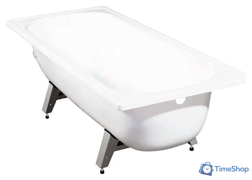 Ванна Виз Antika A-20001 120х70 (белая орхидея, c ножками) - Изображение №2 — Интернет-магазин Time-Shop