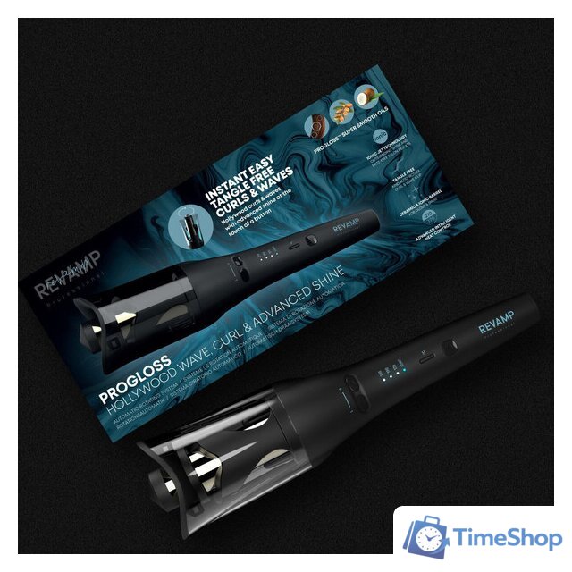 Стайлер для завивки Revamp Progloss Hollywood Wave, Curl & Advanced Shine CL-2250 - Изображение №6 — Интернет-магазин Time-Shop