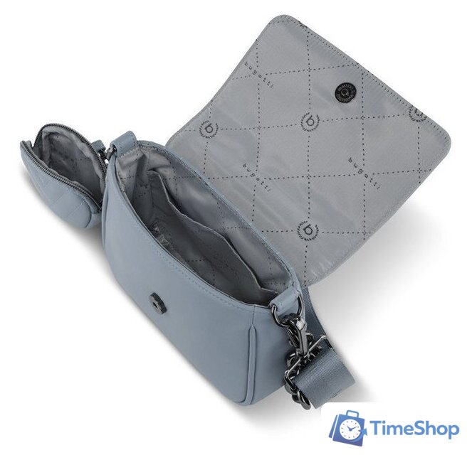 Женская сумка Bugatti Sira 49332039 (голубой) - Изображение №9 — Интернет-магазин Time-Shop