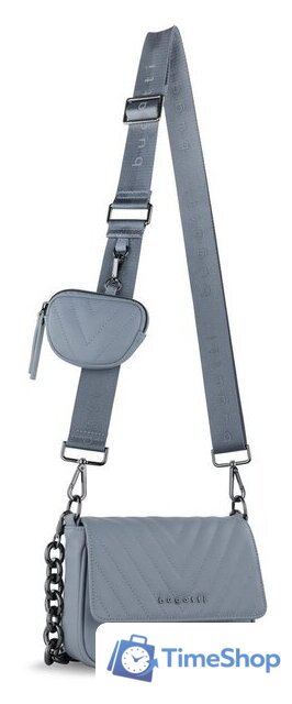 Женская сумка Bugatti Sira 49332039 (голубой) - Изображение №6 — Интернет-магазин Time-Shop