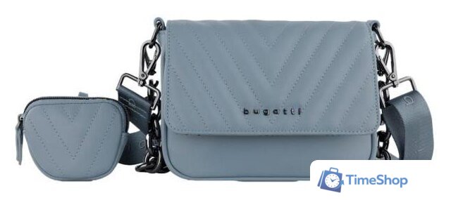 Женская сумка Bugatti Sira 49332039 (голубой) - Изображение №1 — Интернет-магазин Time-Shop