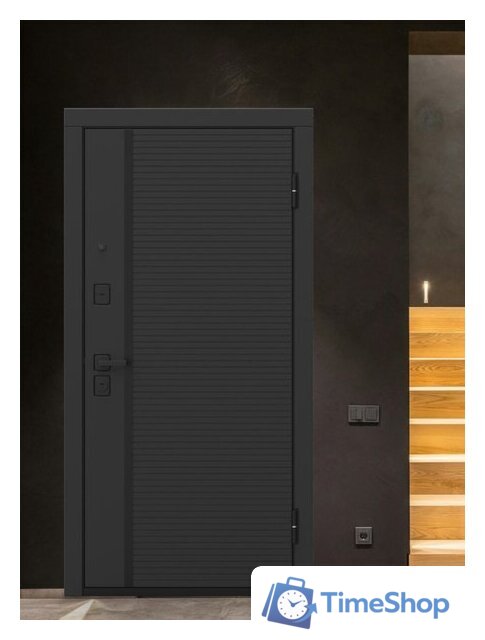 Металлическая дверь Guard Line зеркало 86x205 правая (графит/шагрень белая) - Изображение №6 — Интернет-магазин Time-Shop