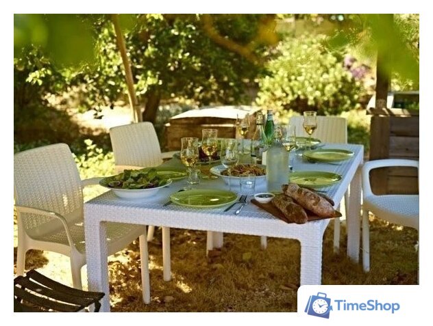 Стол Keter Melody (коричневый) - Изображение №6 — Интернет-магазин Time-Shop