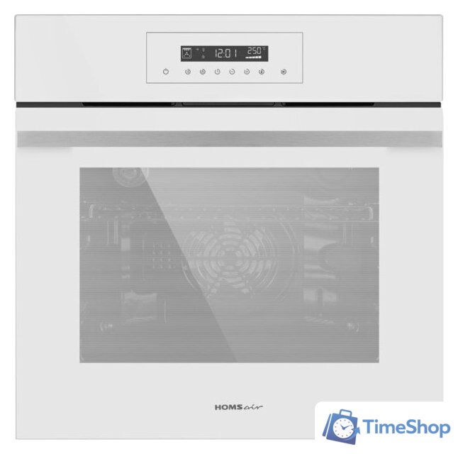 Электрический духовой шкаф HOMSair OEH6010WH - Изображение №1 — Интернет-магазин Time-Shop