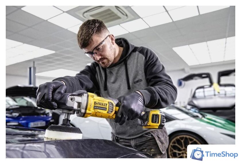 Полировальная машина DeWalt DCM849N (без АКБ) - Изображение №3 — Интернет-магазин Time-Shop