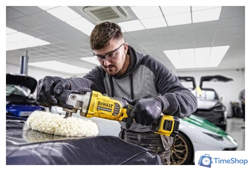Полировальная машина DeWalt DCM849N (без АКБ) - Изображение №5 — Интернет-магазин Time-Shop