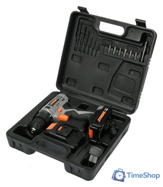 Дрель-шуруповерт Sthor 78972 (с 2-мя АКБ) - Изображение №3 — Интернет-магазин Time-Shop