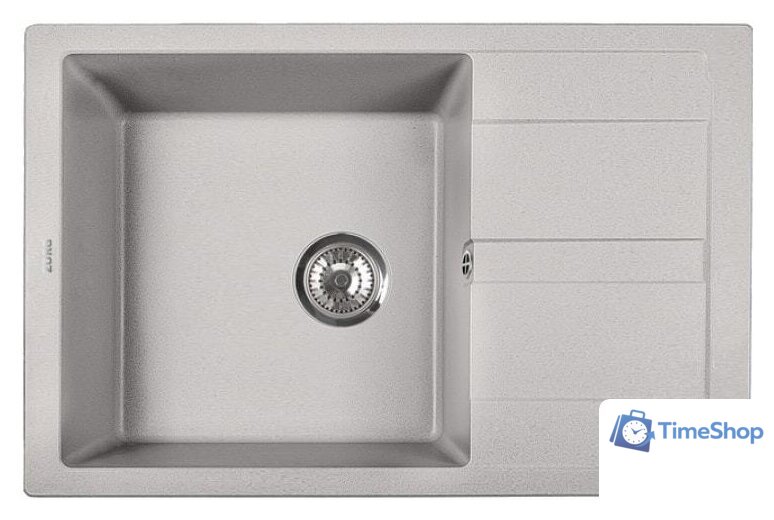 Кухонная мойка ZorG Apollo 78 (серый жемчуг) - Изображение №1 — Интернет-магазин Time-Shop