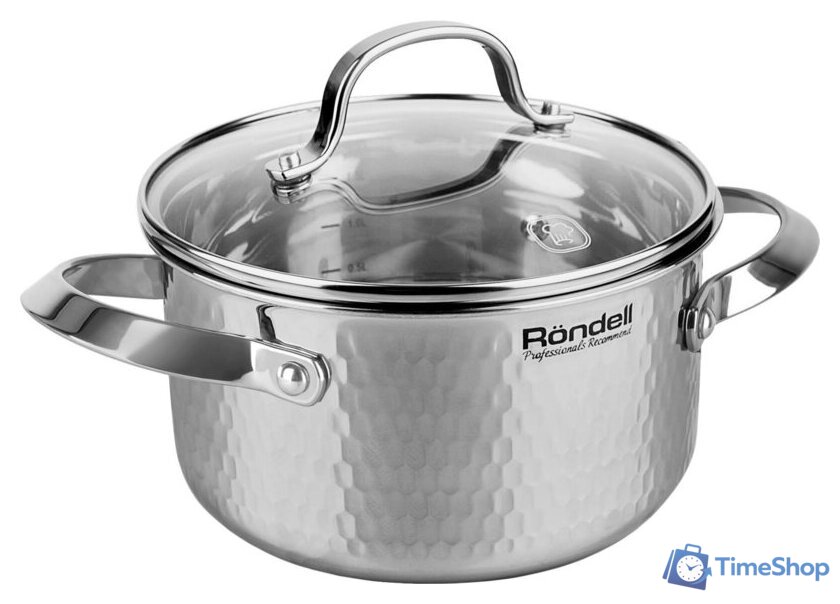Кастрюля Rondell RainDrops RDS-1295 - Изображение №2 — Интернет-магазин Time-Shop