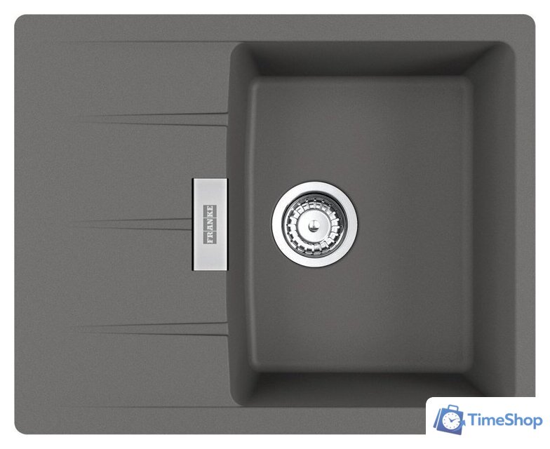 Кухонная мойка Franke Centro CNG 611-62 114.0687.315 (каменный серый) - Изображение №1 — Интернет-магазин Time-Shop