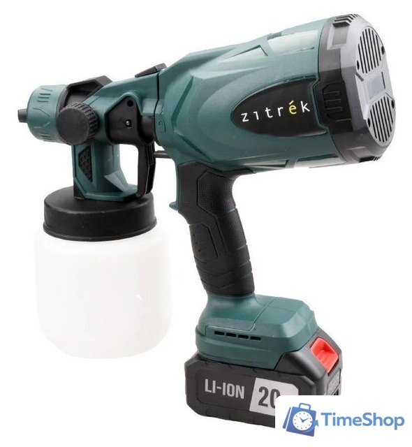 Краскораспылитель Zitrek ZKSG 20 Li 085-1030 (с 1-им АКБ) - Изображение №1 — Интернет-магазин Time-Shop