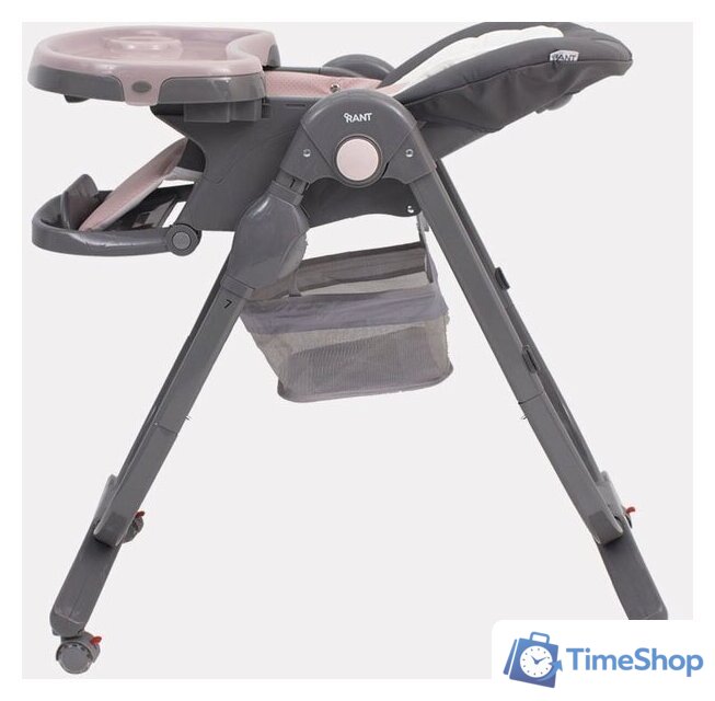 Высокий стульчик Rant Cafe RH300 (серый/розовый) - Изображение №4 — Интернет-магазин Time-Shop