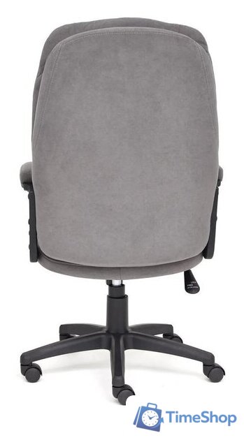 Офисное кресло TetChair Comfort LT флок (серый) - Изображение №3 — Интернет-магазин Time-Shop