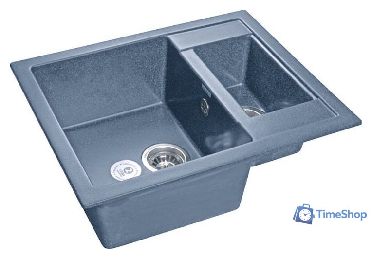 Кухонная мойка GranFest GF-Q610K (графит) - Изображение №1 — Интернет-магазин Time-Shop