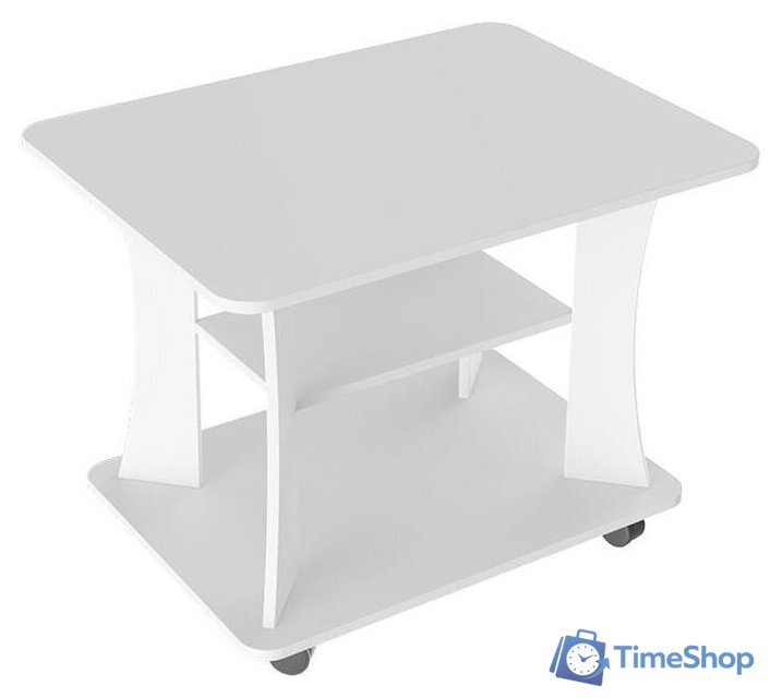 Журнальный столик Трия Тип 8 (белый ясень) - Изображение №1 — Интернет-магазин Time-Shop