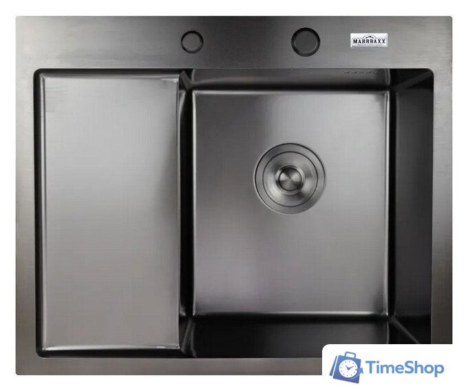 Кухонная мойка MARRBAXX B5848R-MR (черный/графит) - Изображение №1 — Интернет-магазин Time-Shop