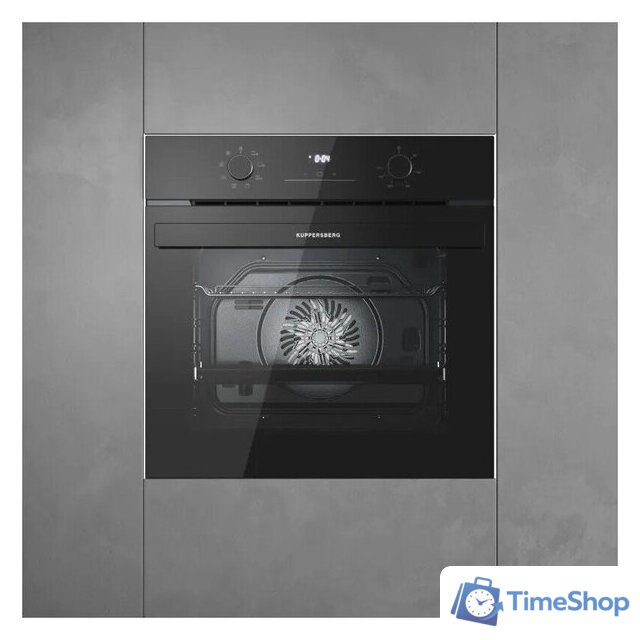 Электрический духовой шкаф KUPPERSBERG HO 608 Black Glass - Изображение №7 — Интернет-магазин Time-Shop