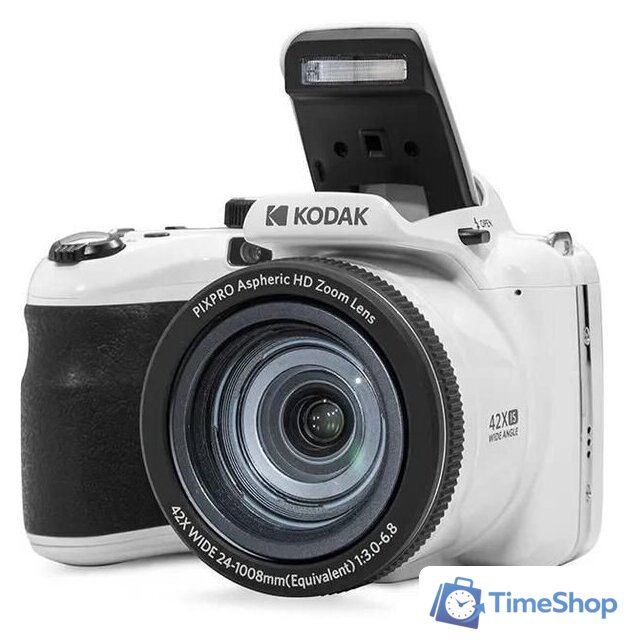 Фотоаппарат Kodak Pixpro AZ425 (белый) - Изображение №2 — Интернет-магазин Time-Shop
