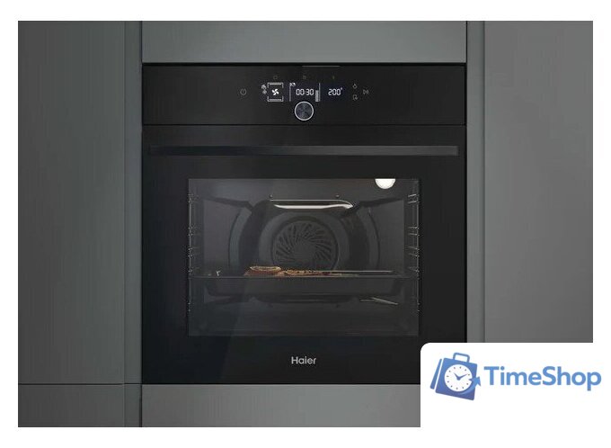 Электрический духовой шкаф Haier HWO60SM4FK3BH - Изображение №5 — Интернет-магазин Time-Shop