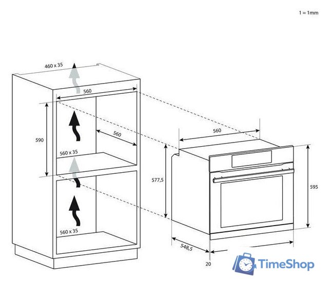 Электрический духовой шкаф Haier HWO60SM4FK3BH - Изображение №13 — Интернет-магазин Time-Shop